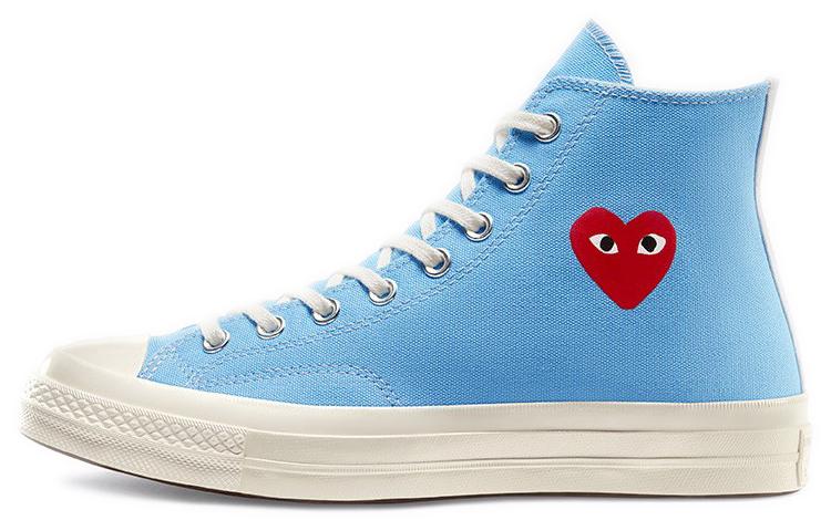Кеды Chuck 70 Comme des Garçons Play x Chuck 70 Converse High  Ярко-синие  168300C 35