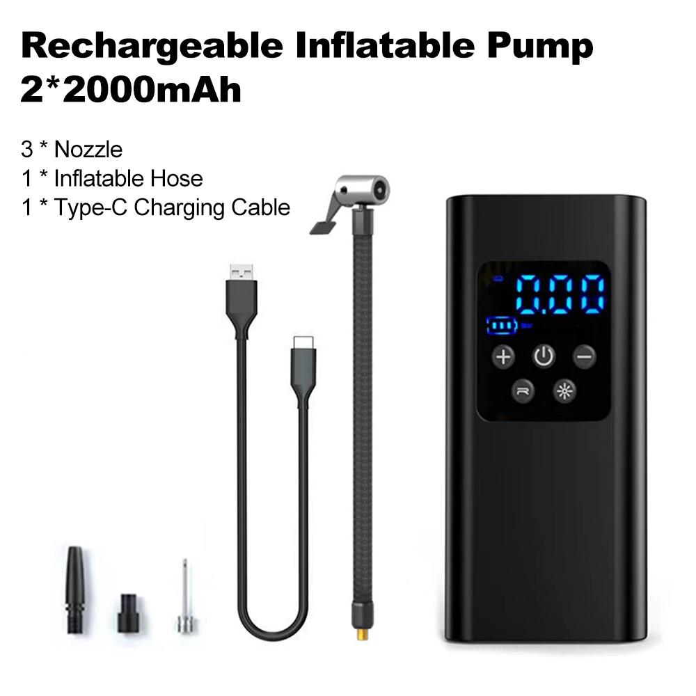 

Автомобильный воздушный насос портативный беспроводной насос для накачивания шин воздушный компрессор насос ручной мини светодиодный электрический шинный насос воздушный насос