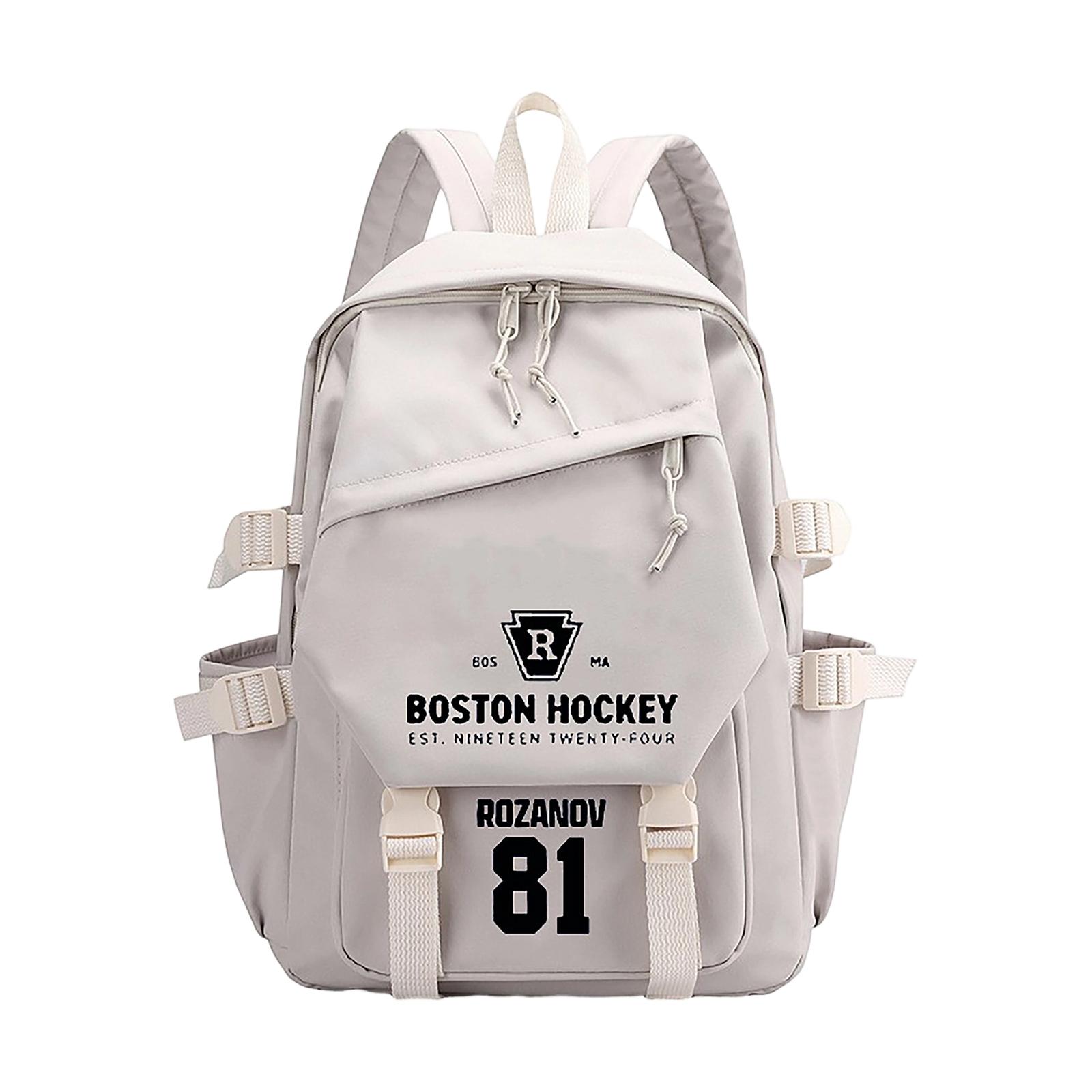 Large-capacity Campus Schoolbag, Outdoor Double-shoulder Backpack, Computer Bag белый