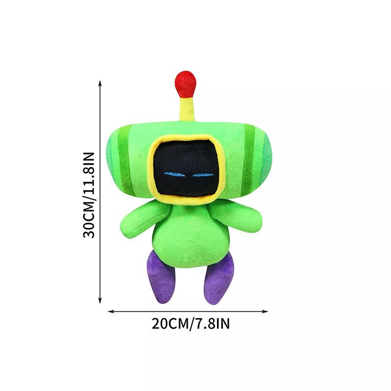 

Astro Bot Plush New Rescue Plan Toy Game Peripheral Creative Plush Toy Dolls зелёный