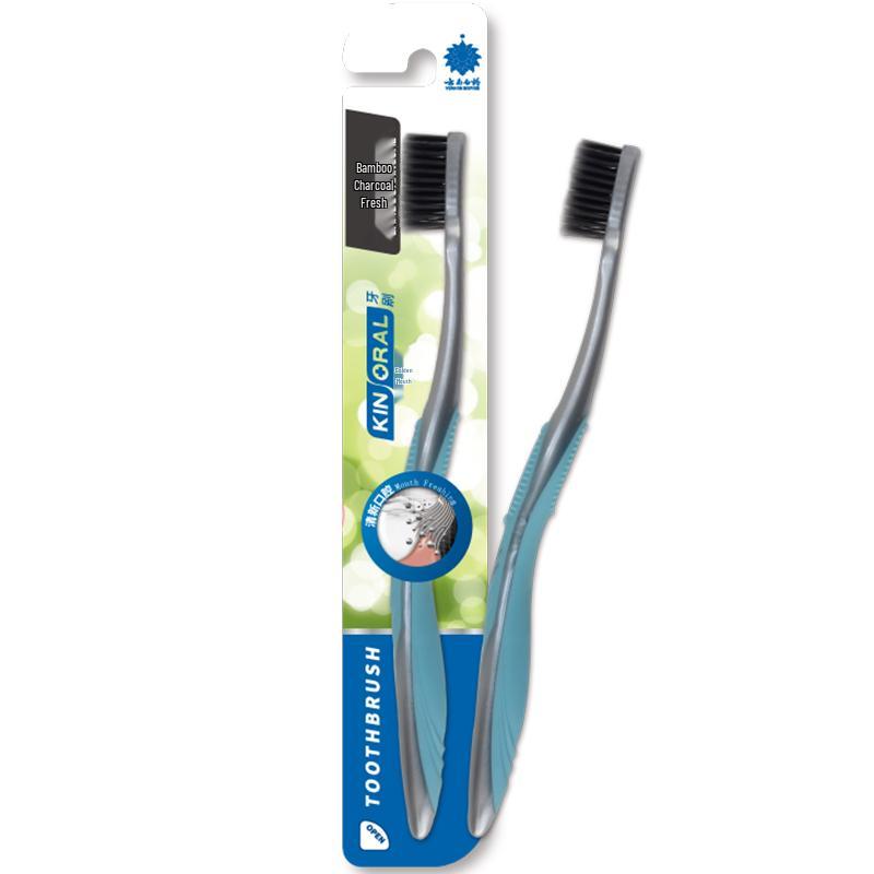 

Yunnan Baiyao Adult Soft Bristle Toothbrush Portable - Bamboo Charcoal Fresh