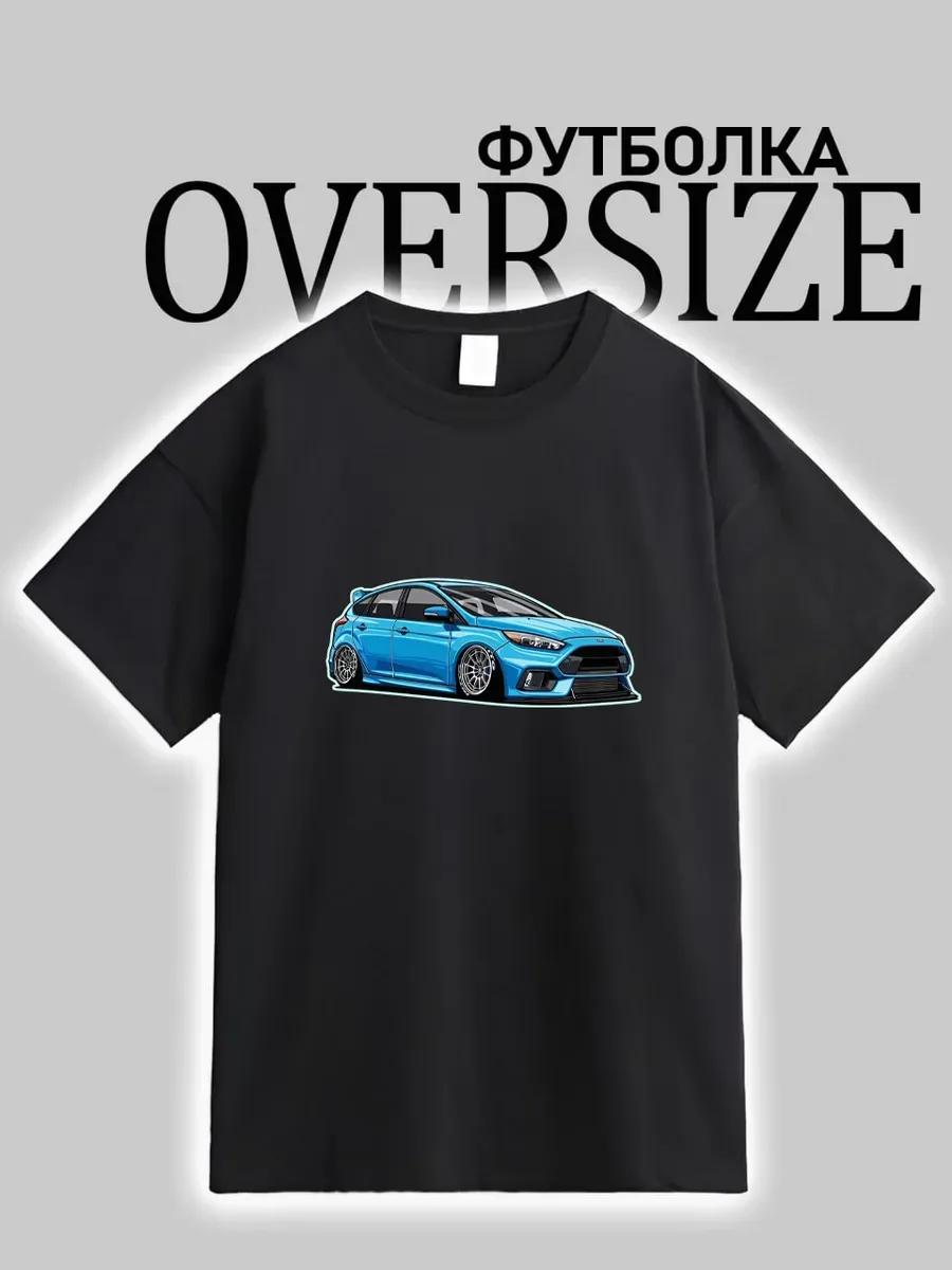 Black T-shirt with Lyubertsy City print L