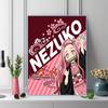 Nezuko Anime Character 100% Round Full Drill 5D DIY Diamond Painting Embroidery Cross Stitch Rhinestone Decor