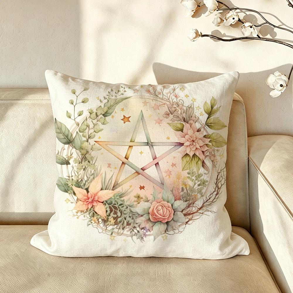 Art NNordic MMidsummer FFestival Cushion Cover Pillow Case Antidustmite Pillowcase Silky Short Plush Sofa Cushion Cover hot