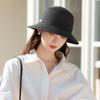 Summer Sunscreen Visor Children Summer Fashion Straw Hat Big Brim Shows Small Face