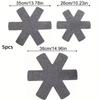 5pcs Pot Pan Felt Protectors Divider Pads Heat Resistant Prevent Scratching Separate Mat Surfaces for Cookware Kitchen Tool