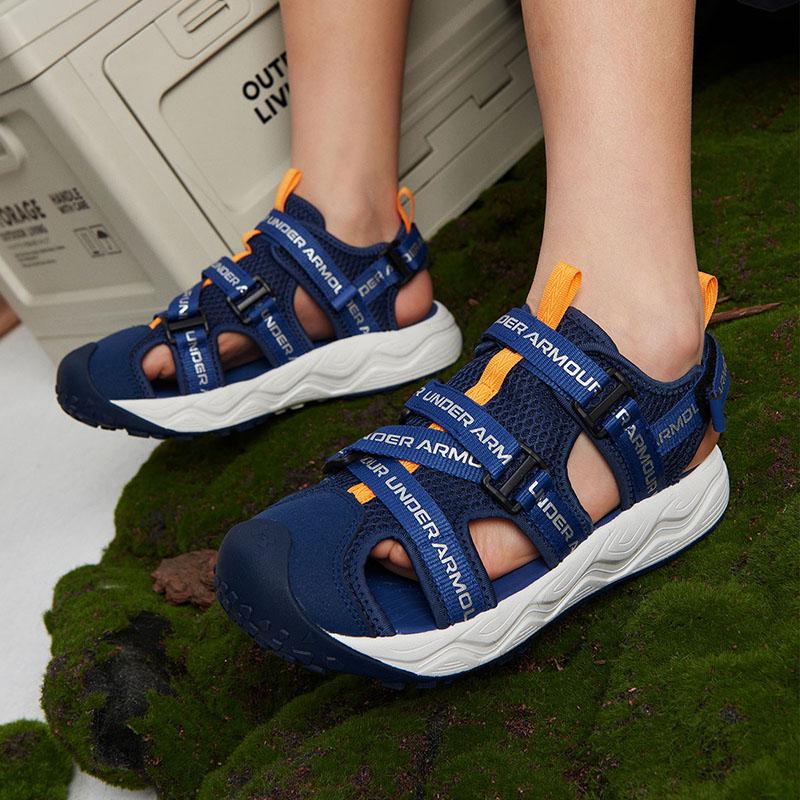 Under Armour Lightweight Outdoor Versatile Design Soft Sole Shock Absorbing Quick Dry Waterproof Anti-Slip Kids Sandals Kids Sandals 2421506
