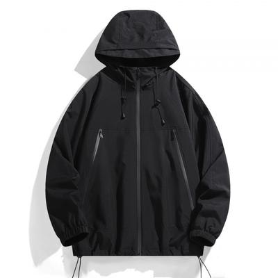 Herbst- und Winter-Outdoorjacke für Paare mit Kapuze, winddicht, wasserdicht, Bergsteigeranzug, Sportjacke