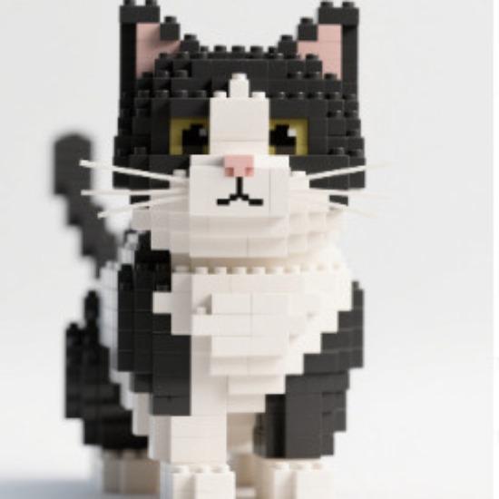 Tide Play Compatible Cat Lovers Love Accompaniment Collection Ornament Collection