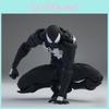 Black Spider Man Symbiote Action Figure With Movable Joints For Collectors