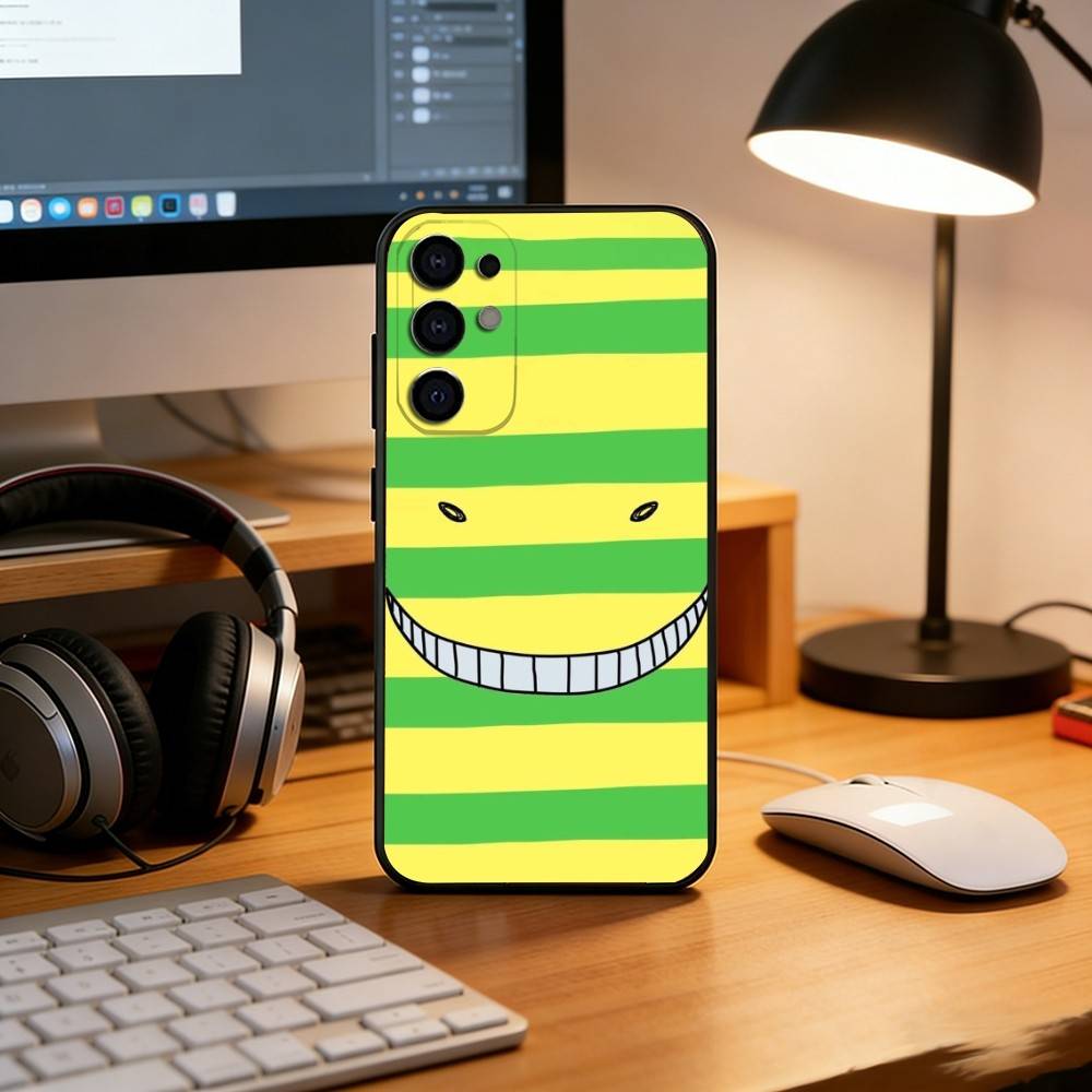 Anime A-Assassination Classroom-m Phone Case For Samsung S25,S24,S21,S22,S23,S30,Ultra,S20,Plus,Fe,Soft Silicone Black Cover