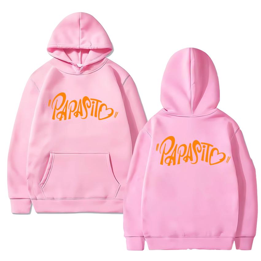Karol G 2025 New album Tropicoqueta Double Sided printed black Hoodies Unisex fashion Y2k Sweatshirt Men women Fleece pullovers