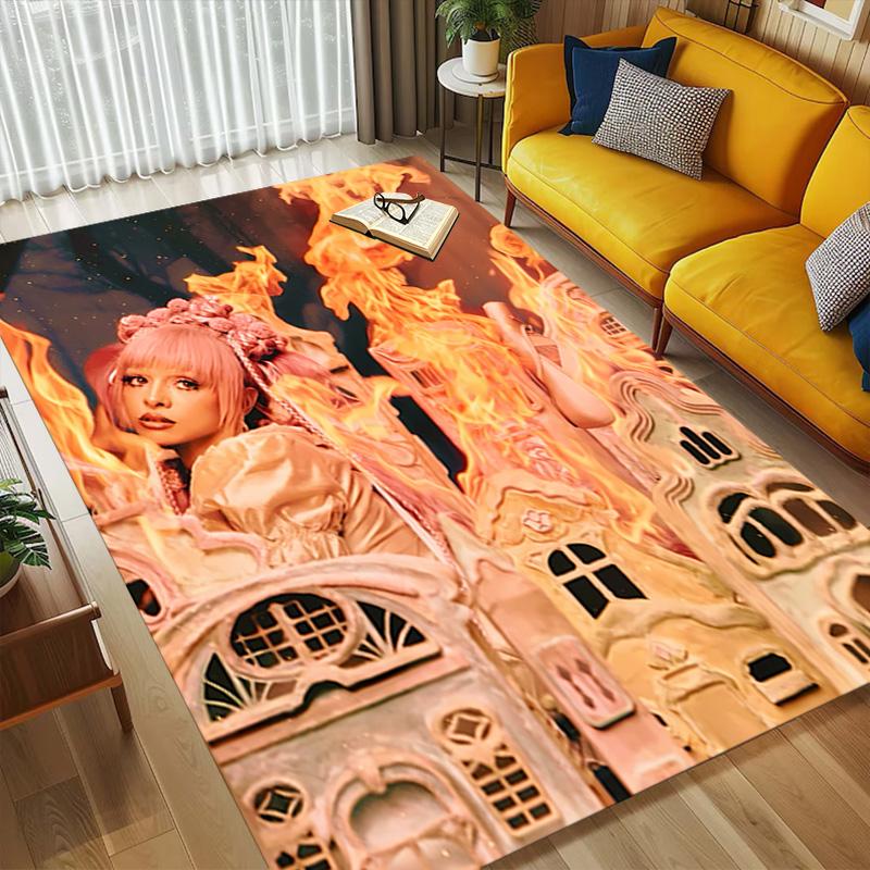 Fire Fantasy Living Room Nonslip Area Rug Soft Carpet For Bedroom Game Playroom Sofa Office Home Decor Doormat Christmas Gift C926165