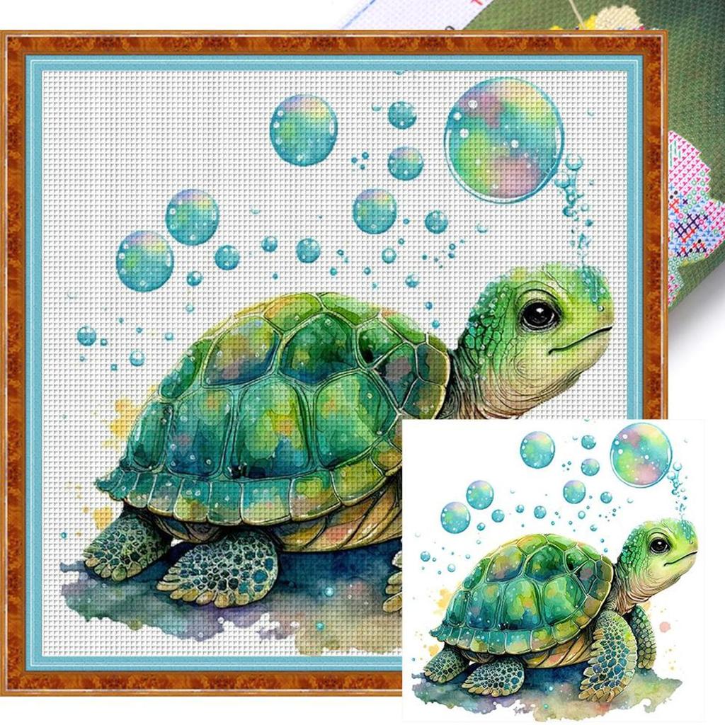 Full Embroidery Cotton Thread 18CT Printed Cross Stitch Kit Artwork