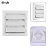 Shutter Vents Air Outlet Fresh Air  4 Inch Plastic Vents Return Air Shutter Vents Heating, Cooling Fresh Air System Accessory
