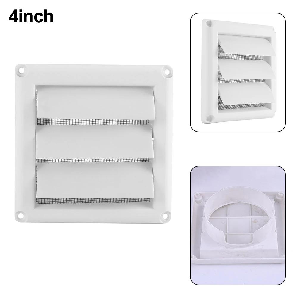 Shutter Vents Air Outlet Fresh Air  4 Inch Plastic Vents Return Air Shutter Vents Heating, Cooling Fresh Air System Accessory