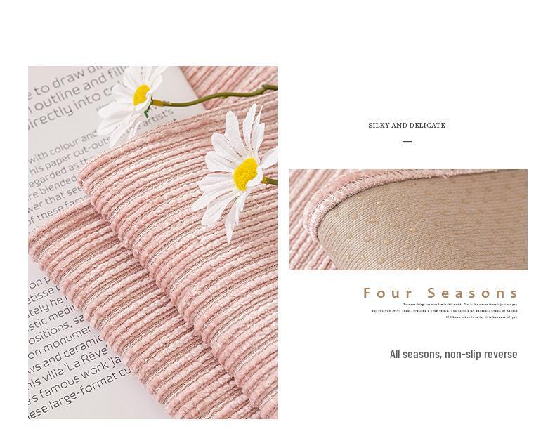 Chenille Universal Non-Slip Sofa Cushion Cover - Solid Color, Modern Design for All Seasons