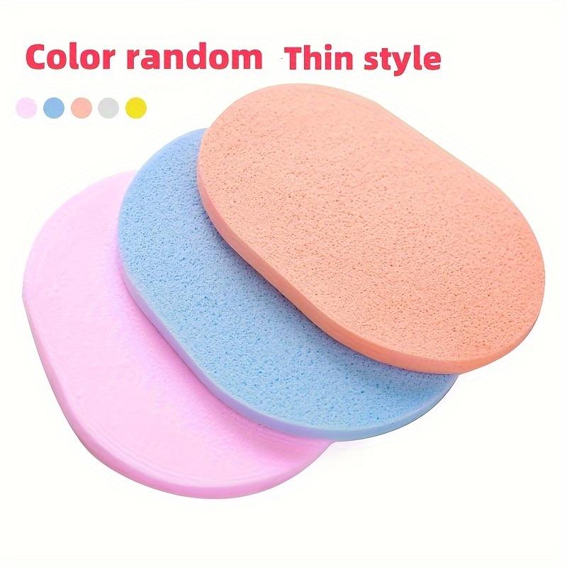 

6 шт. Мягкие отшелушивающие спонжи для лица - Без формальдегида, Мягкий и гладкий уход светло-бежевого цвета, Пастельные цвета для нормальных светло-бежевых типов