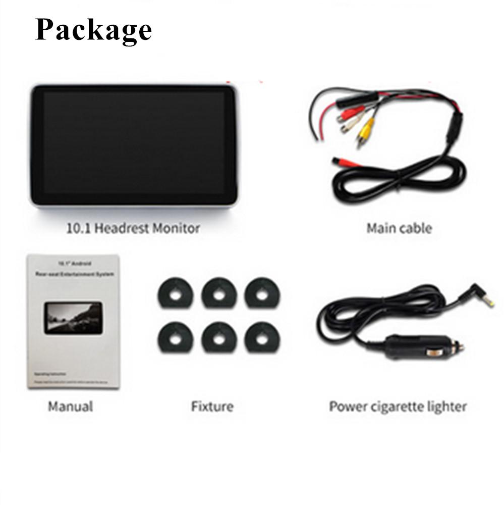 10.1" Touch Screen Android 9.0 Car Rear Seat Headrest Monitor 2+32G Video Player