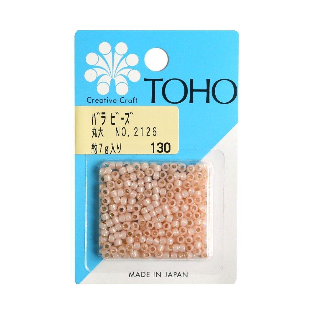 TOHO Marudai Beads Bara Pack Outer Diameter 7g Beads, Approx. 3mm, Approx. No.2126