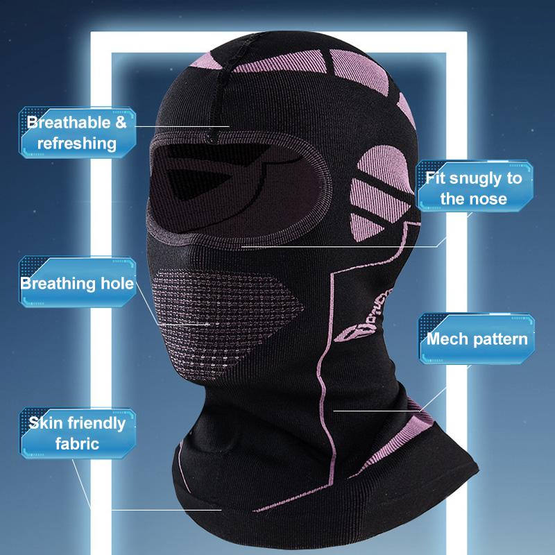 Men Women Cold-Proof Thermal Scarf Winter Ski Hat Balaclava Face Mask Ski Cycling Hunting Head Neck Cover Helmet Liner Cap