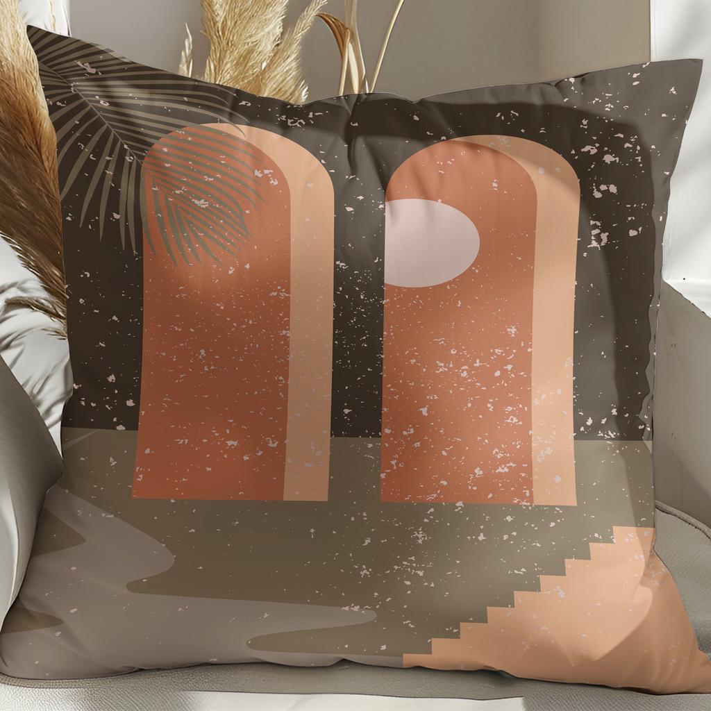 Modern Geometric Abstract Pillow Case Decorative Landscape Pillow Cushion Cover Household Supplies
