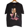 NEW Rare AVRIL LAVIGNE SIGNED Gift For Fan Black All Size Shirt