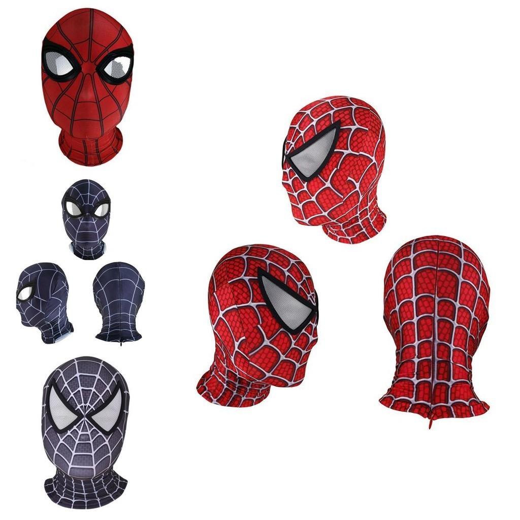 Soft And Comfortable Spiderman Spider Man Miles Morales Full Head Mask For Adults