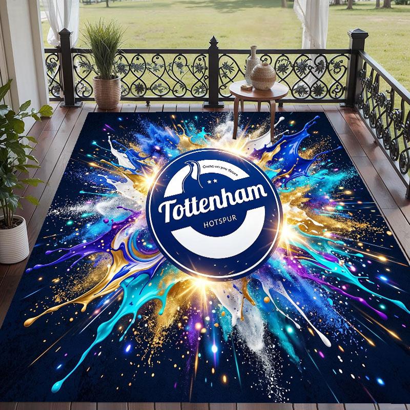 Soft Floor Carpet Tottenham Hotspur Pattern Area Rug Decorative Mat For Home Room Decoration
