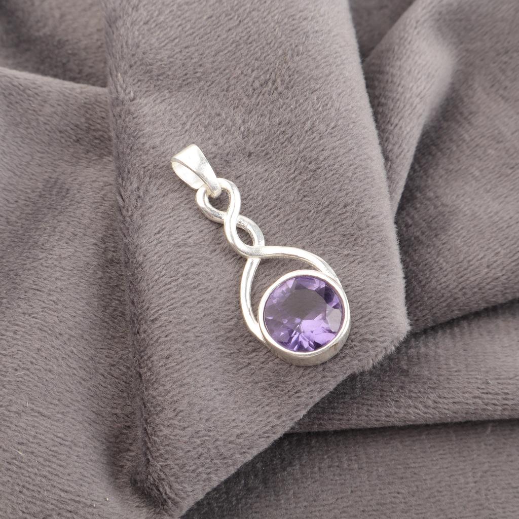 Iolite Pendant, 925 Solid Sterling Silver Pendant Handmade Gemstone Jewelry, Gifts For Wife Brand New Pendant