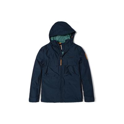 Casual Solid Color Hooded Jacket Men Jackets Deep-Sapphire-Blue A61F1-433