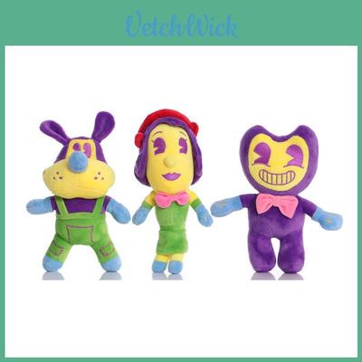 Colorful Bendy And The Ink Machine Plush Doll Figure Toy Perfect For Collectors