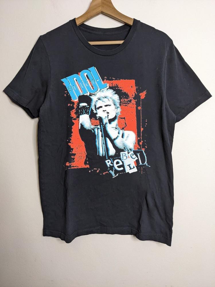 New Rare Charmed Life Billy Idol Shirt Cotton Black S-5XL FF109 Unisex T-Shirt S