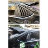 Triangle louver shark gill shaped rear window decorative window vent for Ford Focus MK2 2005-2013 hatchback 4D
