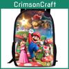 Bros Super Mario School Backpack Large Capacity Oxford Schoolbag Kids Gifts