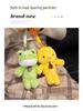 Multicolor Animal Plush Toy Charm: Panda, Sloth, Kitten, Duck, Pig, Raccoon - Small Pendant Bag Accessory