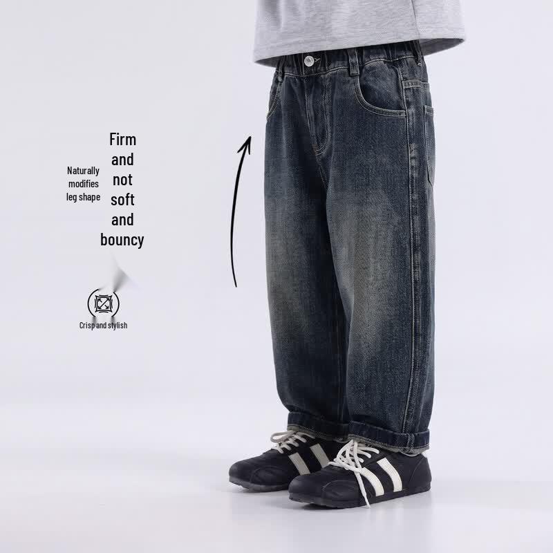 Boys' Straight Leg Denim Jeans