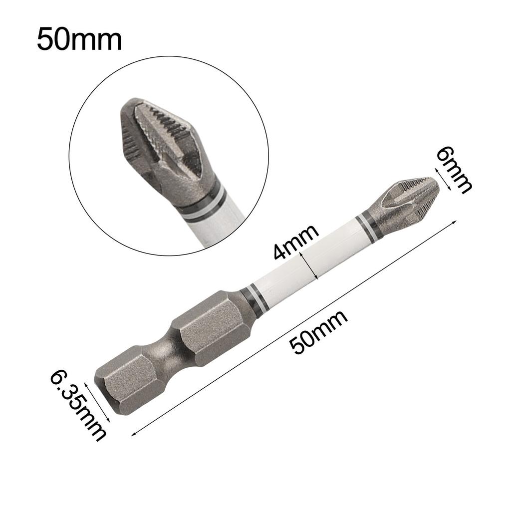 NonSlip Magnetic Hex Key Driver Bits Set Compatible with For Electric Tools