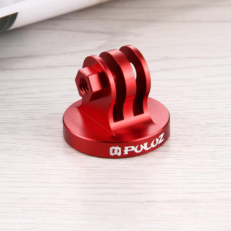 Hot! PULUZ CNC Aluminum Alloy Tripod Mount Base Tripod Adapter for GoPro HERO 5 4 3+ 3 2 1 SJ4000 for