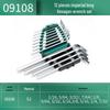 SATA 12-Piece Long Arm SAE Hex Key Wrench Set 1/16"-3/8" 09108