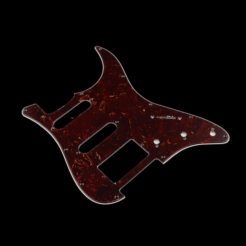 Multicolor 11Hole SSH Guitar Pickguard Scratch Plate For ST SQ Electric Guitars 3-Ply SSH Guitar Pickguard Guitar Parts