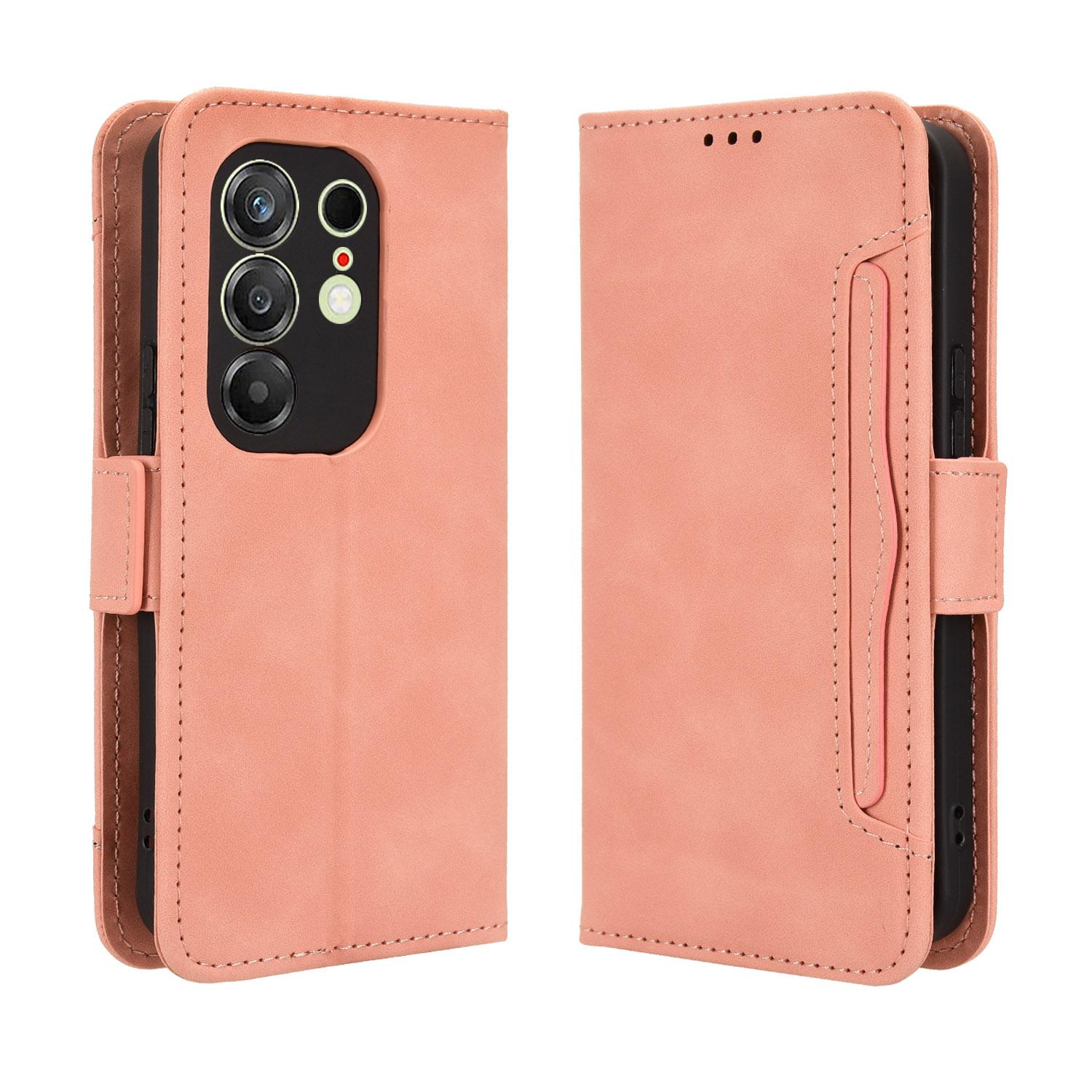 

Чохол-книжка для Tecno Camon 50 4G Шкіряний чохол [Flip Vintage Leather] Ударостійкий Міцний Ретро чохол для телефону for Tecno Camon 50 4G рожевий