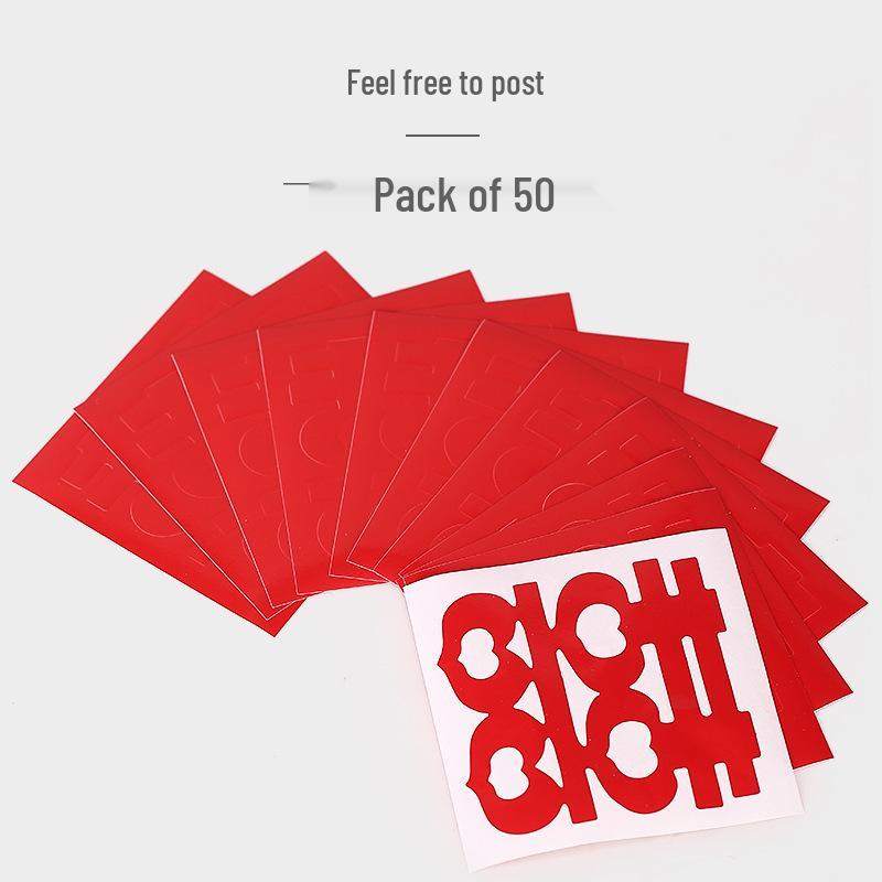 Creative Xi Staircase Wedding Celebration Mini Adhesive Furniture Sticker