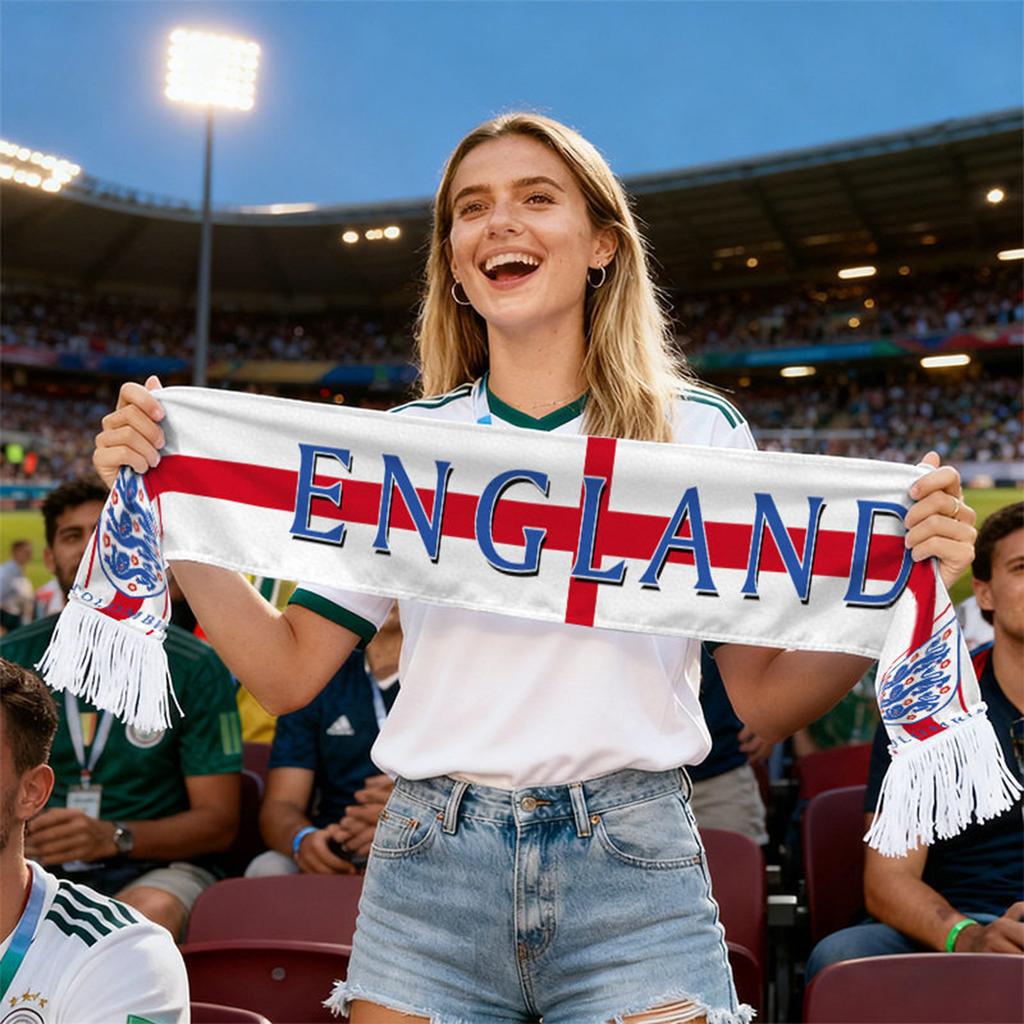 Morocco Soccer Fan Scarf World Cup Football Supporter Scarf Club Team Football Fan Merchandise Accessories for Outdoor Events and Matches