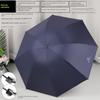 Fully Automatic Large Umbrella for Men and Women, Dual-Use for Sun and Rain, Sunshade Umbrella, Uv Protection, with Logo Printing