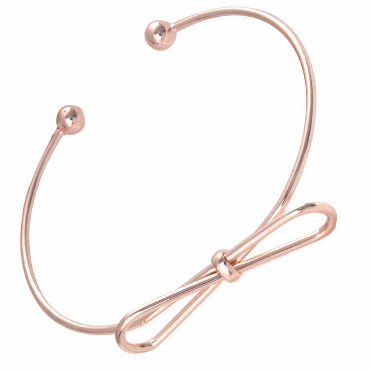 

Браслет-манжета с бантом в корейском стиле для женщин - Модное и универсальное украшение