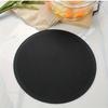 Tapis de four à micro-ondes en silicone en forme de nid d'abeille, rond, résistant à la chaleur, set de table de cuisine, anti-brûlure, pour comptoirs