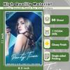 Blankt Tynt Inkjet Fotopapir 8,5x11 Tommer 30lb for DIY Poseposer Flyere Fotoer Bilder 115gsm 50 Ark for Inkjet Skrivere D