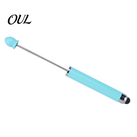 Gradient Color Touch Screen Stylus Beadable Pen for Touchscreen, Pen, High Smooth Drawing Pad Precision Writing School Office Classroom Study