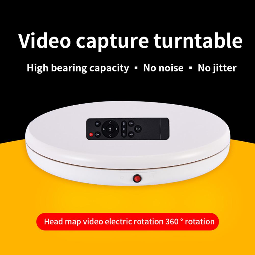 45CM/17.7in Motorized Rotating Display Stand Display Base 360 Degrees Rotatable Electric Potography